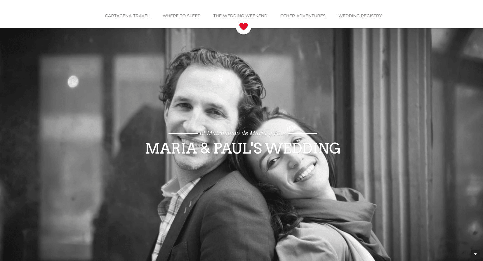 Paul and Maria's Wedding網站 Paul and Maria's Wedding網站